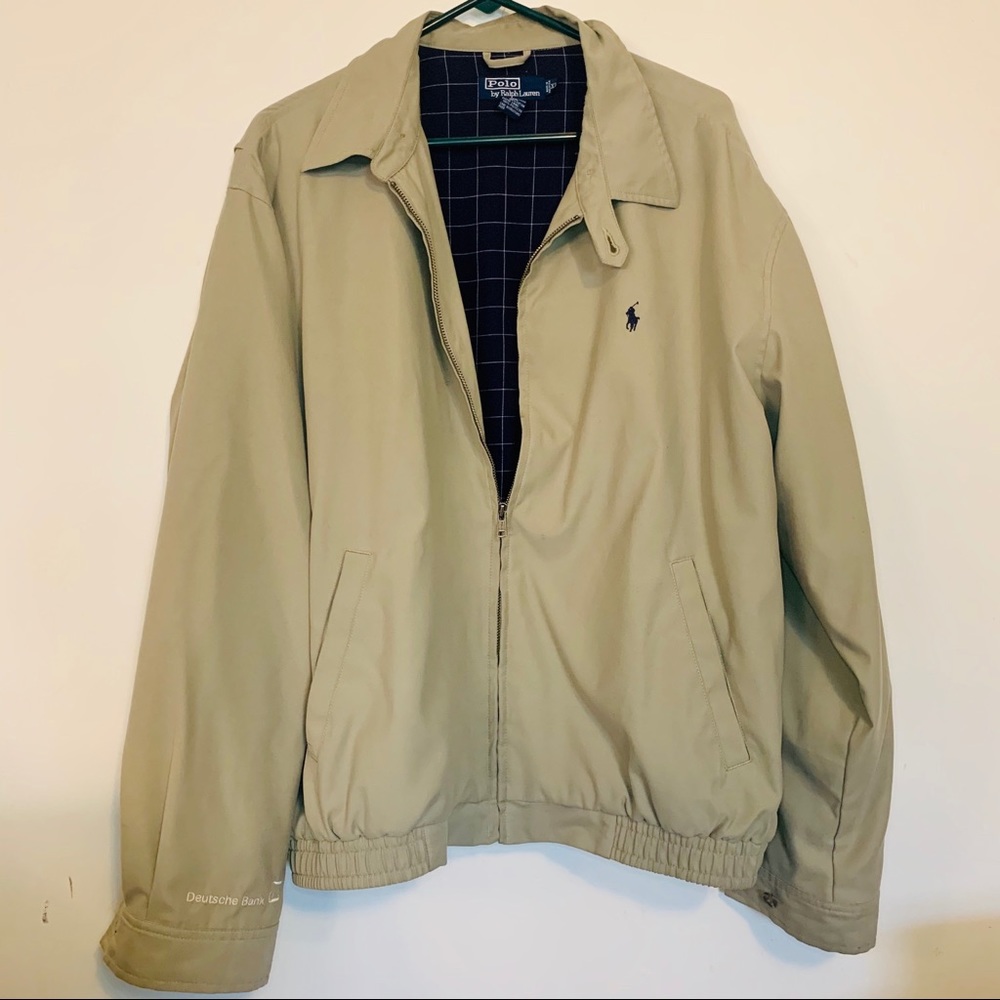 Polo Ralph Lauren Bi-Swing tan zip up jacket - Picture 15 of 15